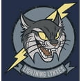 thumbnail image 2 of Men's Strange World Lightning Lynxes Graphic Tee Navy Blue Heather 2X Large, 2 of 4
