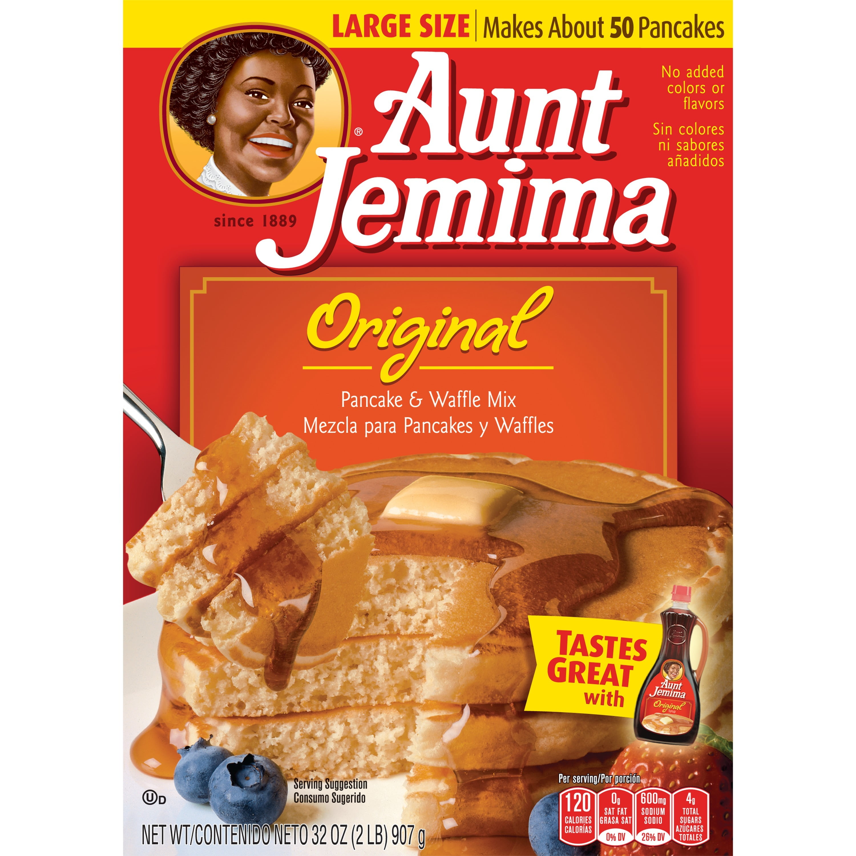 Aunt Jemima Original Pancake And Waffle Mix 32 Oz