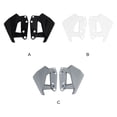 thumbnail image 1 of Becaristey 2PCS Motorcycle Windshield Side Wind Deflector Spoiler For R1300GS R 1300 GS 2024- Fly Screen Windscreen Black, 1 of 6