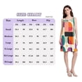 thumbnail image 4 of FORMRS Summer Dress for Women Loose U Neck Sleeveless Midi Beach Sundresses with Pockets, Beige Abstract, 4 of 8