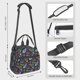 thumbnail image 2 of Balery Watercolor Floral Paisley Bolsa de Almuerzo Impresa, Caja de Almuerzo Reutilizable, Bolsa Térmica Aislada para Almuerzo, Bolsa Antiderrames, 2 of 7