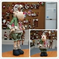 thumbnail image 3 of Adjustable Standing Christmas Gnomes Plush, Snowmen, Elk, Christmas Snowman Decor for Home Retractable Spring Legs, Christmas Decor Ornaments Winter Home Decor, 3 of 8