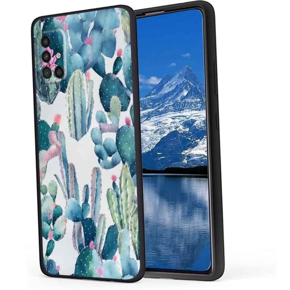 Cactus-137 Phone Case, Degined for Samsung Galaxy A71 4G Case Men Women, Flexible Silicone Shockproof Case for Samsung Galaxy A71 4G