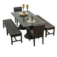 thumbnail image 5 of Sol 72 Outdoor Stratford 5 Piece Dining Set with Cushions, 5 of 7