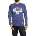 thumbnail image 1 of Chandail à Manches Longues Délavé à l'Acide des Maple Leafs de Toronto - Édition Bleue, 1 of 4
