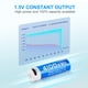 thumbnail image 3 of Pilas AA de litio recargables insziii 4100 mAh, paquete de 4, 3 of 7