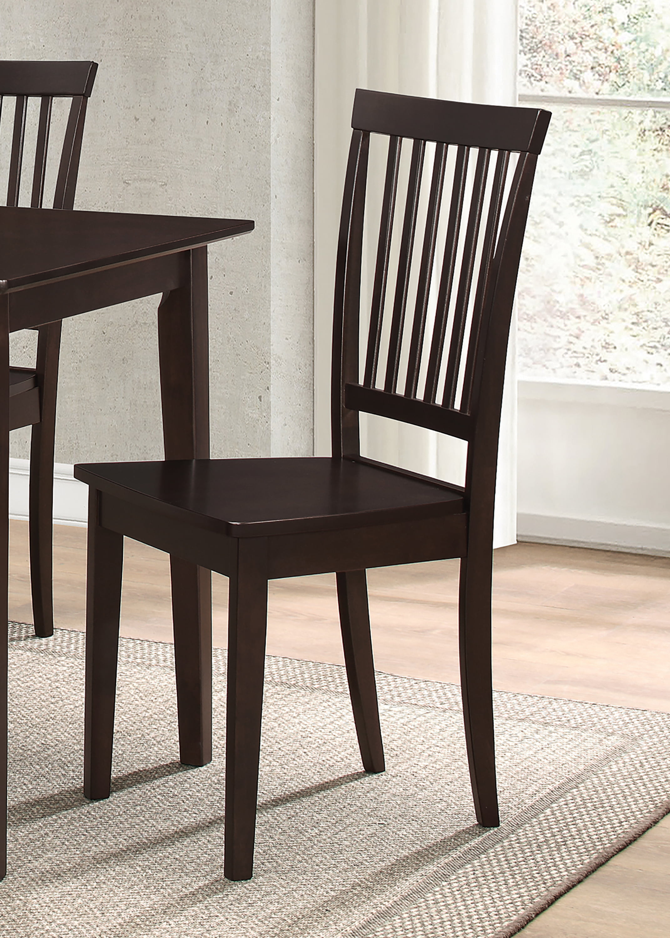 Coaster Company Oakdale Apartment Size, Apartment Size Dining Room Chairs