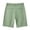 *Green, variant on Women's High Waist Stretch Shorts,Casual Office Shorts with Pockets Khaki,Women's Plus XL