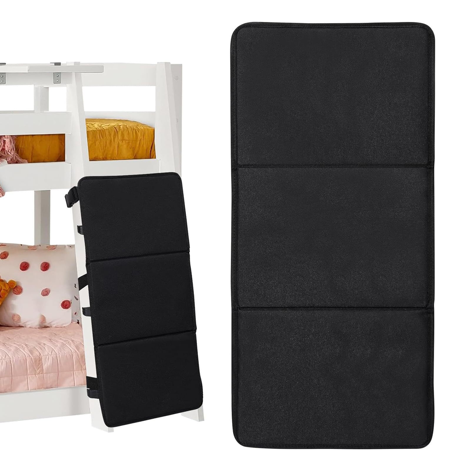 sunsanly Bunk Bed Ladder Safety Cover Foldable Bunk Bed Ladder Lock Pad Prevent Kids Climbing Universal Bunk Bed Ladder Guard Protector Board