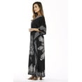 thumbnail image 2 of Riviera Sun Maxi Length Cinch Waist Caftan Kaftans for Women, 2 of 2