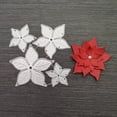 thumbnail image 2 of Troqueles metálicos Kashoer con diseño 3D de rosa, flor y hojas, 2 of 5