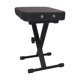 thumbnail image 3 of Banco de teclado ajustable, asiento de teclado acolchado, taburete de piano plegable de x estilos para interpretaciones de música, batería y guitarra, 3 of 9
