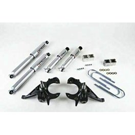 Belltech 802SP Lowering Kit With Street Performance Shocks - Complete Drop Kit For Trucks/SUVs