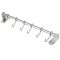thumbnail image 4 of Wall Storage Rack, Wall Mounted Wall Hanging Shelf, For Drying Storing Kitchenware Single Rod, 4 of 8