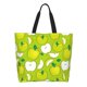 thumbnail image 1 of Disketp Green Apple Bolsa Tote Estampada para Mujer, Bolso de Hombro y de Mano para Compras y Viajes, 1 of 8