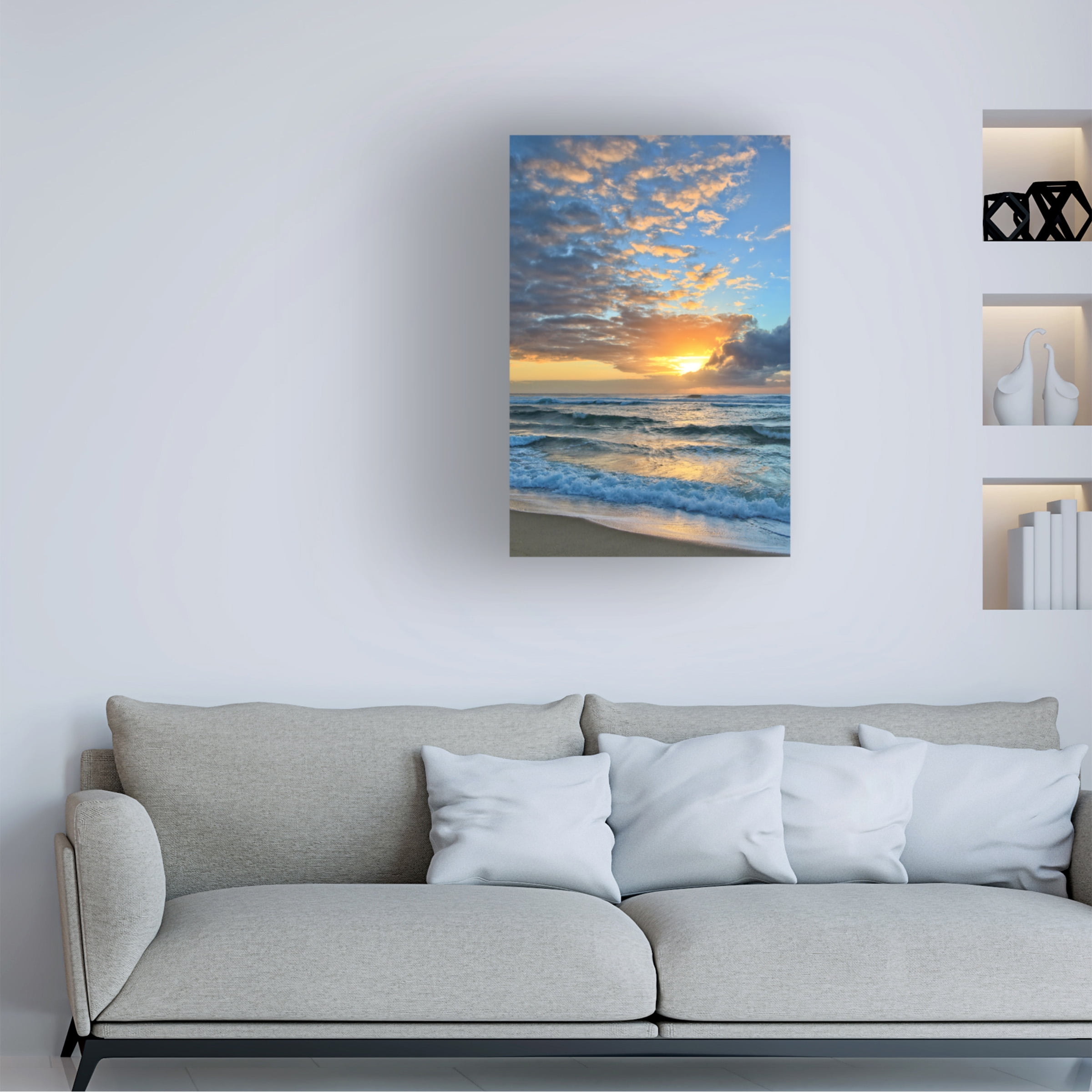Beata Czyzowska Young 'Rise and Shine 3' Canvas Art