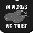 thumbnail image 4 of Inktastic Funny in Pickles We Trust Boys or Girls Baby Bib, 4 of 4