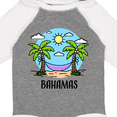 thumbnail image 4 of Inktastic Summer Vacation in The Bahamas Boys or Girls Long Sleeve Baby Bodysuit, 4 of 5