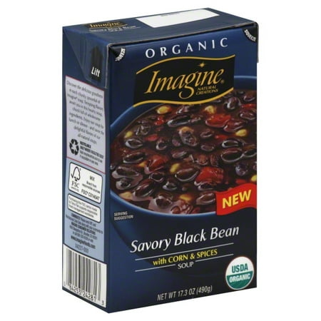 Imagine Organic Soup, Savory Black Bean, 17.3