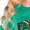 Green, variant on Fesfesfes Girls Sweatshirts Size 7-8 Winter Christmas Letter Print Long-sleeved Sweatshirt For Girls And Boys