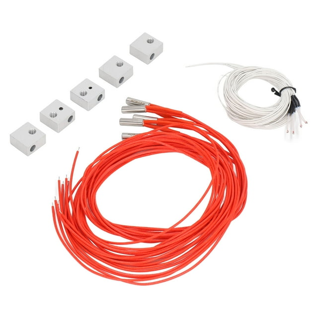 100K Thermistor Heater, Fast Heat Transfer Professional Easy To Install Heating Block Thermistor Set For Automotive Industry