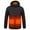 Black, variant on Kyusrd Outdoor Warm Clothing Heated For Riding Skiing Fishing Charging Via Heated Coat