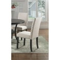 thumbnail image 3 of Pemberly Row Solid Wood Dining Side Chair Antique Black (Set of 2), 3 of 3