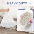 thumbnail image 5 of Amaopus 60 Pcs Cat Litter Box Liners, 39'' x 18'' Large Litter Box Liner  with Drawstring, Heavy Duty Kitty Litter Bags Liners, 2.2 Mils Thicken Drawstring Bags for Cats Kitties Litter Box, 5 of 7