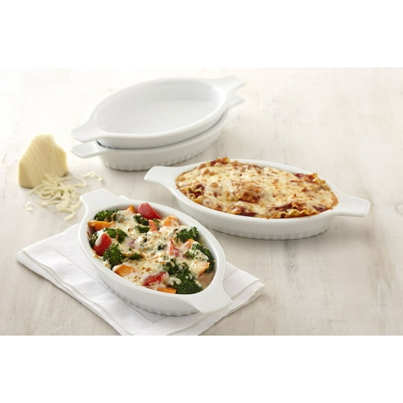 Trudeau Maison 4-Piece Au Gratin Dish Set