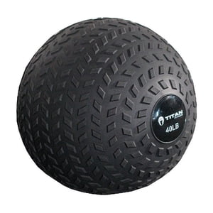 Titan Fitness 40lb Rubber Tread Slam Ball
