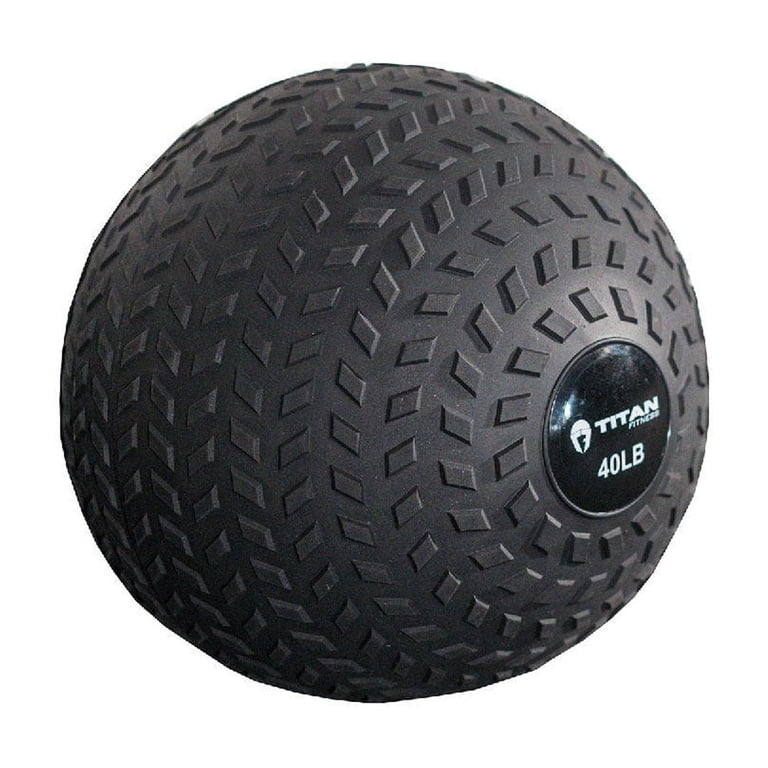 Titan Fitness 40lb Rubber Tread Slam Ball photo 1