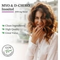 thumbnail image 6 of Puregen Labs Inositol Supplement | Myo Inositol & D-Chiro Inositol 2050mg - 120 Veggie Caps | No Harmful Additives | Non-GMO, NO Gluten and Dairy - Made in USA – 2PK, 6 of 6