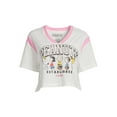 thumbnail image 5 of Peanuts Juniors' Skimmer Graphic Tee with Short Sleeves, Sizes XS-XXXL, 5 of 5