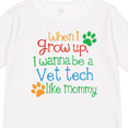 thumbnail image 4 of Inktastic Vet Tech Veterinary Technician Like Mommy Boys or Girls Long Sleeve Toddler T-Shirt, 4 of 5