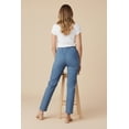 thumbnail image 3 of Roaman's Women's Plus Size Tall Plus Size Comfort Stretch Straight Leg Jean, 3 of 5
