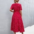 thumbnail image 4 of Vestido de verano con cuello en V para mujer,Vestido de verano con cuello en V para mujer Vestido de verano con cuello en V para mujer Valor excepcional, 4 of 6