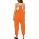thumbnail image 5 of Odeerbi 5-14 Años Niñas Traje de Verano Color Sólido Camisola Romper Casual Overalls Bib Pantalones Generales Con Bolsillos, 5 of 7