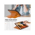 thumbnail image 2 of Magnetic Stand Case for iPad 6th / 5th Generation - [Multiple Angles] Shockproof Protective Cover with Pencil Holder & Card Slot,Auto Wake Sleep for iPad 9.7 inch 2018 2017/Pro 9.7/Air 2 Brown, 2 of 7
