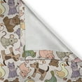 thumbnail image 6 of Ambesonne Animal Valance & Curtain, Abstract Farm Animals, 55"x24", Multicolor, 6 of 7