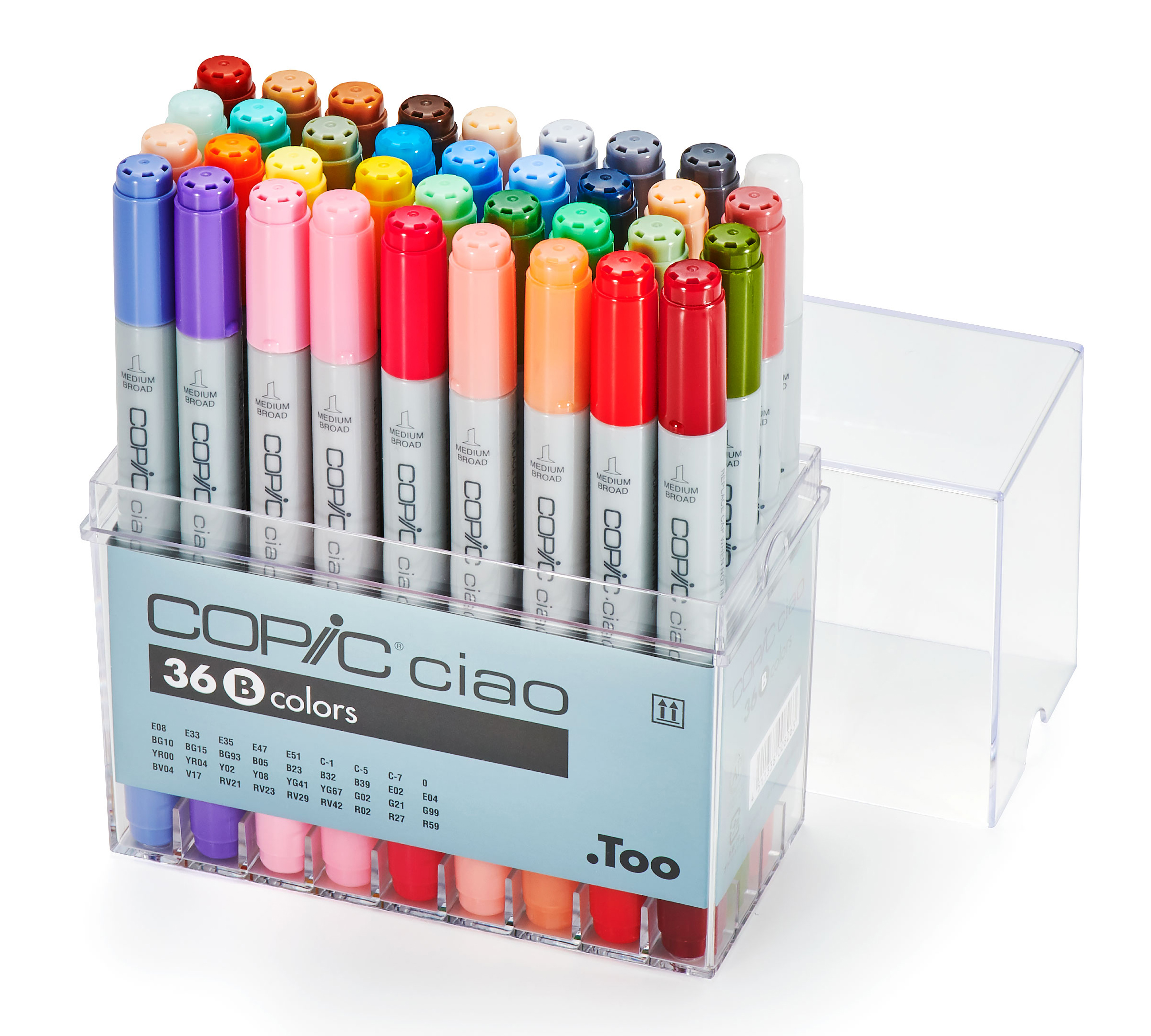 Copic® Ciao Marker Set, 36-Colors, Set B - Walmart.com
