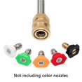 thumbnail image 2 of Pressure Washer Extension Rod 17-Inch Stainless Steel 1/4 Inch Quick-Connect Electric Washer Nozzle, 2 of 5