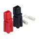 thumbnail image 5 of 20Pcs Battery Connector Plug Red Black Single Module Silver Long Life Power Connectors 30A 600V, 5 of 5