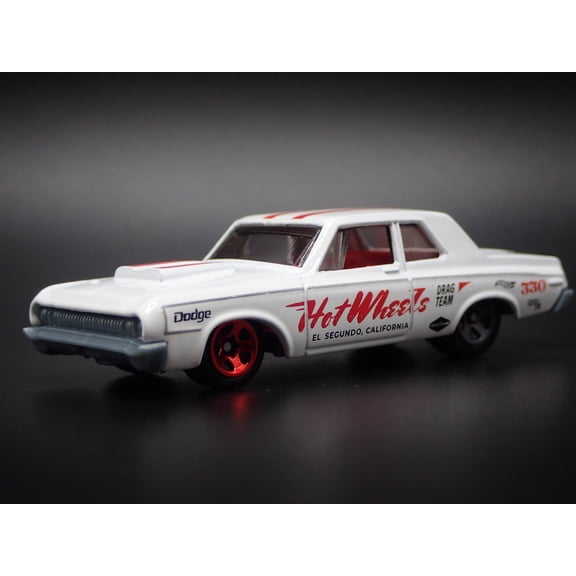 Open Box 1964 64 DODGE 330 NHRA RARE 1/64 SCALE COLLECTIBLE DIORAMA DIECAST MODEL CAR