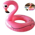 thumbnail image 1 of Anneau de Natation Flamant Rose Été Gonflable pour Piscine, 1 of 4
