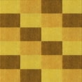 thumbnail image 1 of Ahgly Company Machine Washable Indoor Square Transitional Dark Bisque Brown Area Rugs, 4' Square, 1 of 7