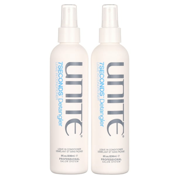 Unite 7 Seconds Condition Leave in Detan gler 8 oz(Pack of 2) - Walmart.com