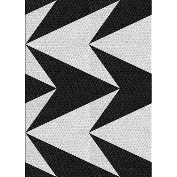 Ahgly Company Machine Washable Indoor Rectangle Transitional Light Gray Area Rugs, 8' x 10'