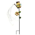 thumbnail image 4 of Solar Light Kettle, Wrought Iron Design, Outdoor Garden Decor, 360-degree Projection, Energy-saving Led, for Courtyards, Patios, Solar-powered Pathway Lighting, Weatherproof, Modern, Ihhxbz | C, 4 of 8