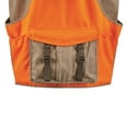 thumbnail image 5 of Guide Gear Men's Upland Vest Khaki/Blaze MEDIUM, 5 of 9