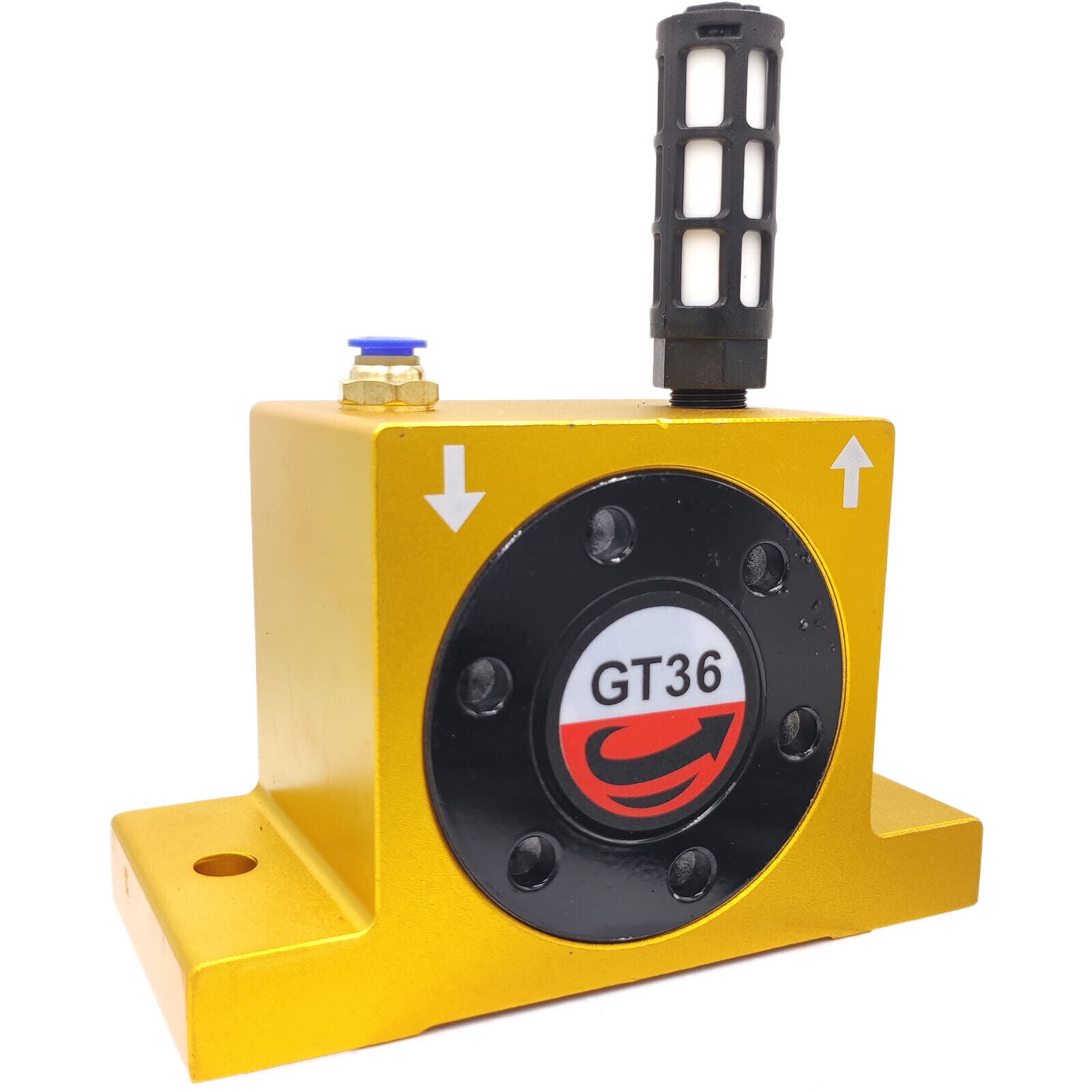 GT36 G 3/8'' Pneumatic Turbine Vibrators, Silent Golden Industrial